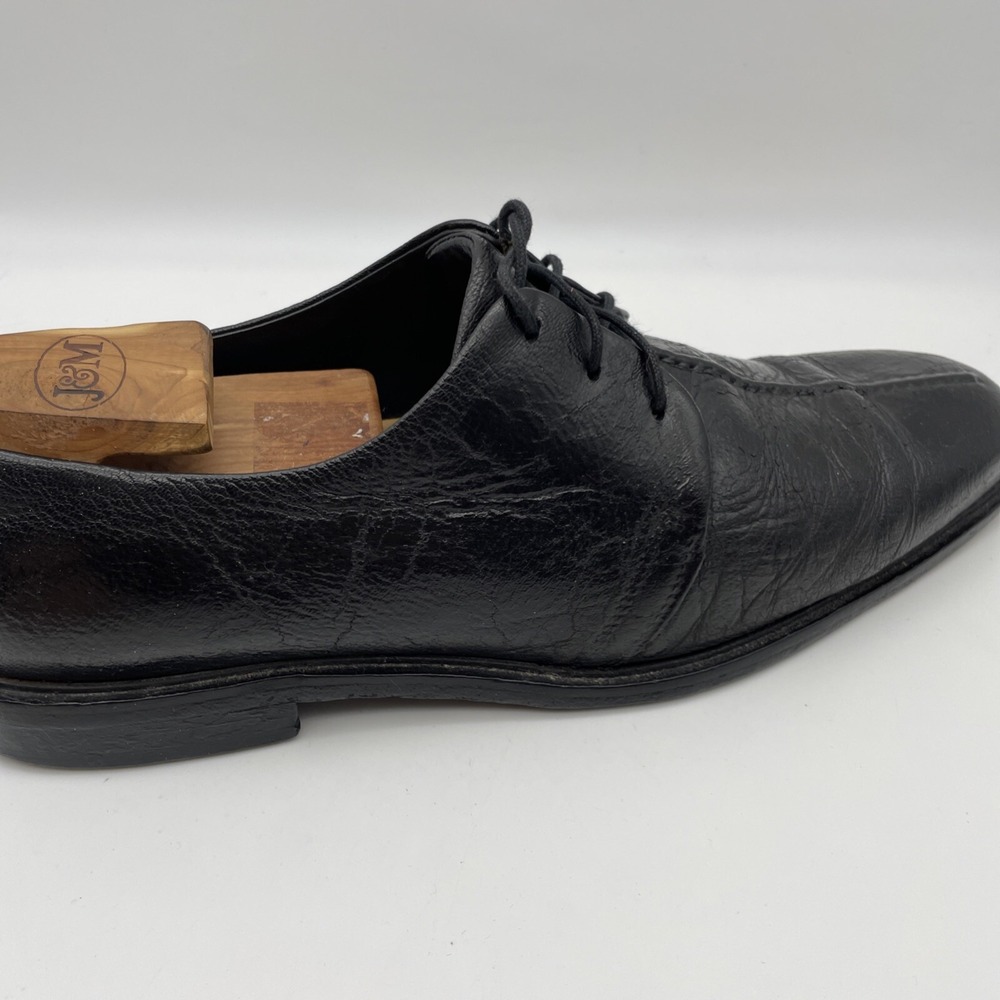 Cole Haan Beckett Black Pebbled Leather Oxford Dress Shoes Mens Sz 10 C06399 - Picture 5 of 13